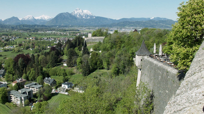 Mag. Johann Varga / Watzmann-Blick von Festung Hohensalzburg / Zum Vergrößern auf das Bild klicken