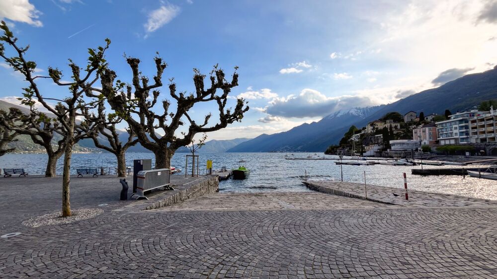 Ascona - Blick auf den Lago Maggiore