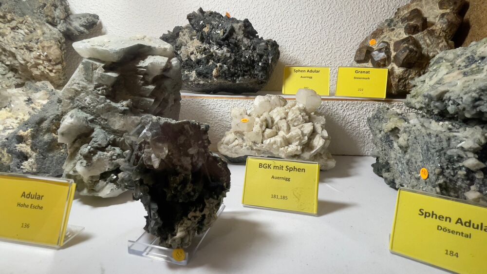 Bad Gastein, Salzburg - Mineraliensammlung