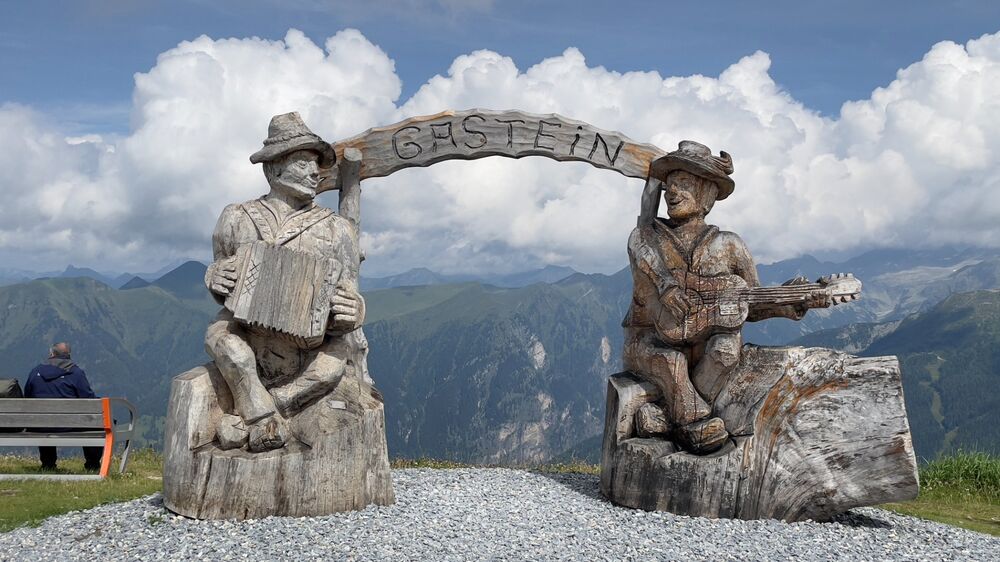 Bad Gastein, Salzburg - Stubnerkogel_Blick ins Tal