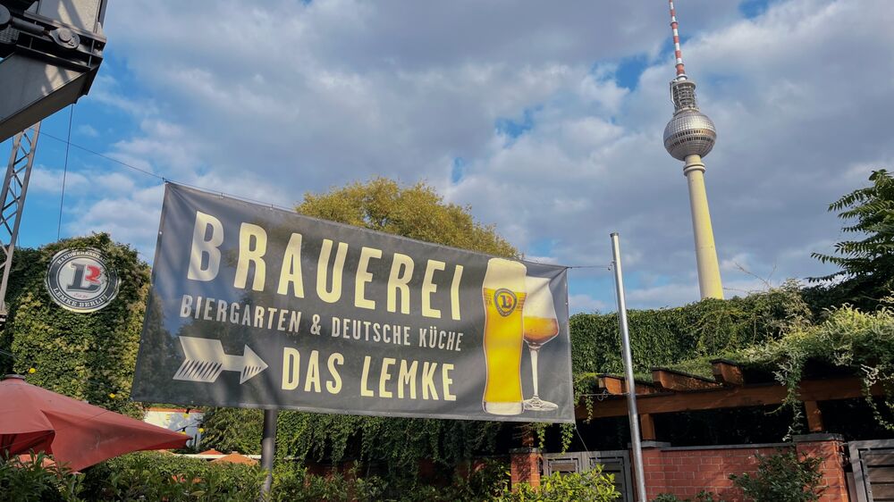 Berliner Mauer - Brauerei Das Lemke