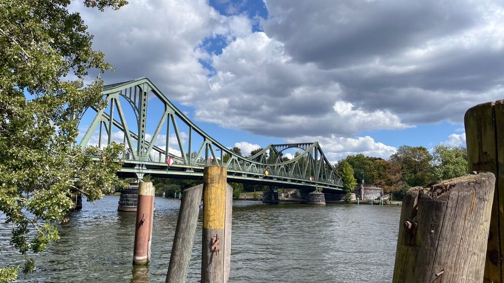 Berliner Mauer - Glienicker Brücke Seeimpression