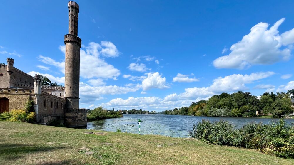 Berliner Mauer - Dampfmaschinenhaus Babelsberg