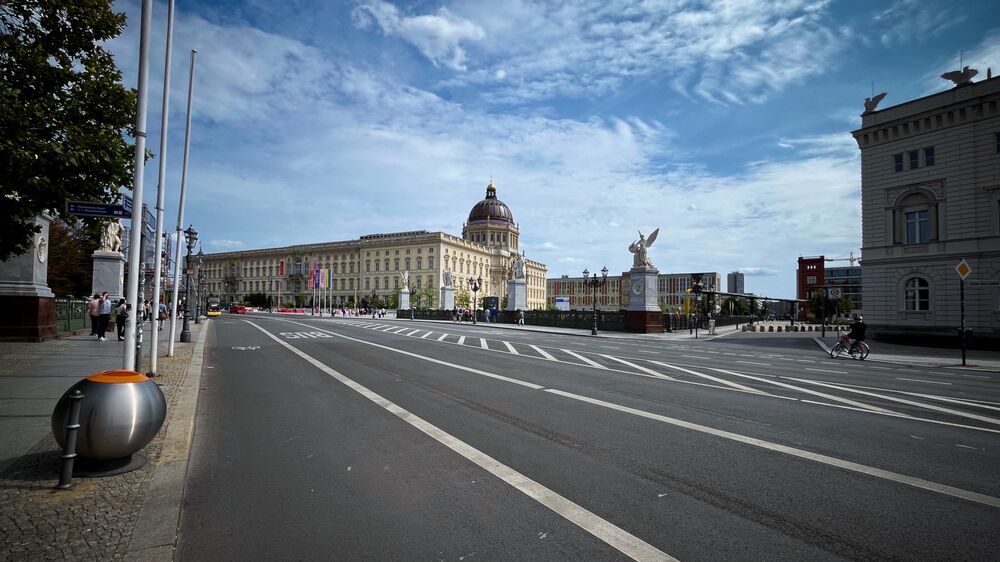 Berliner Mauer - Radweg Unter den Linden