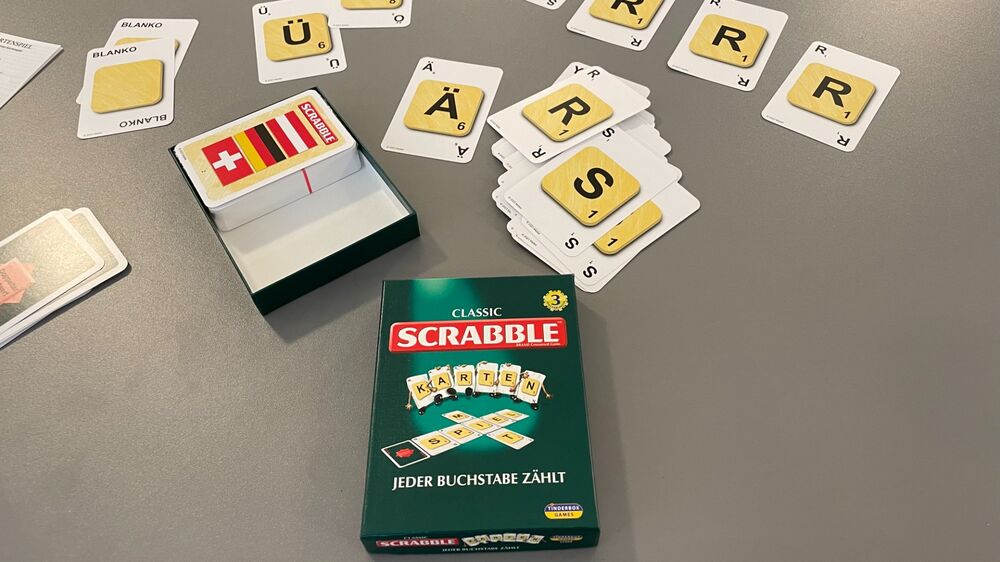 Scrabble-Kartenspiel von Piatnik