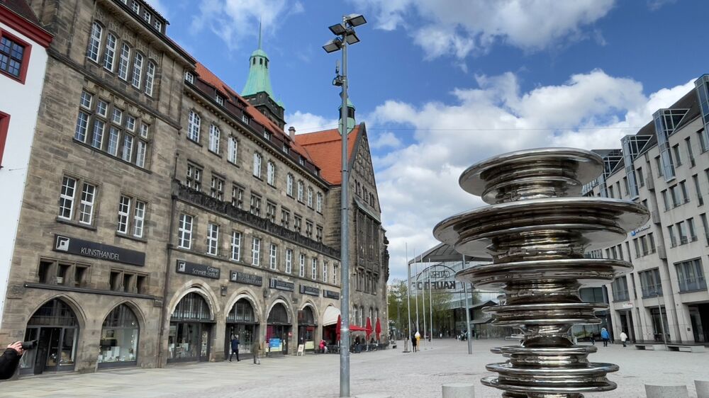 Chemnitz, Sachsen - Marktbrunnen