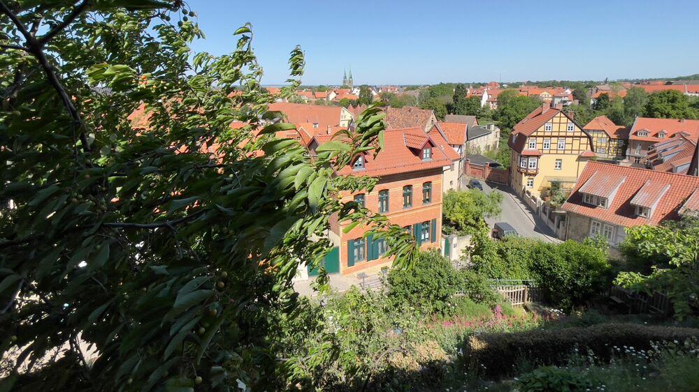 Quedlinburg, DE - Blick vom Schlossberg