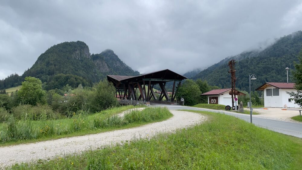 Kaiserwinkl, Tirol - Holzbrücke