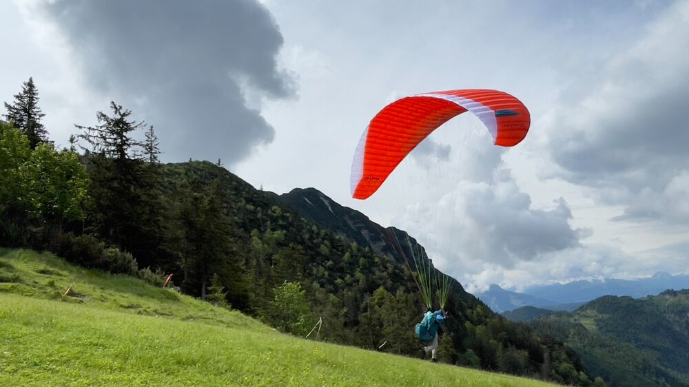 Kaiserwinkl, Tirol - Unterberg_Paraglider