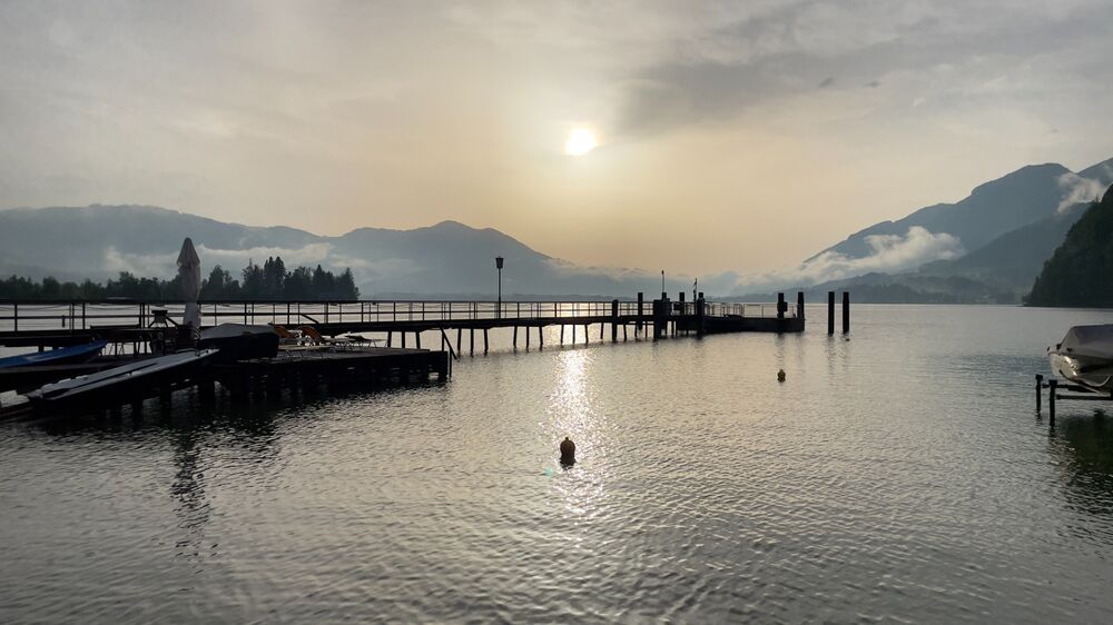 Wolfgangsee, Salzkammergut - Abendstimmung