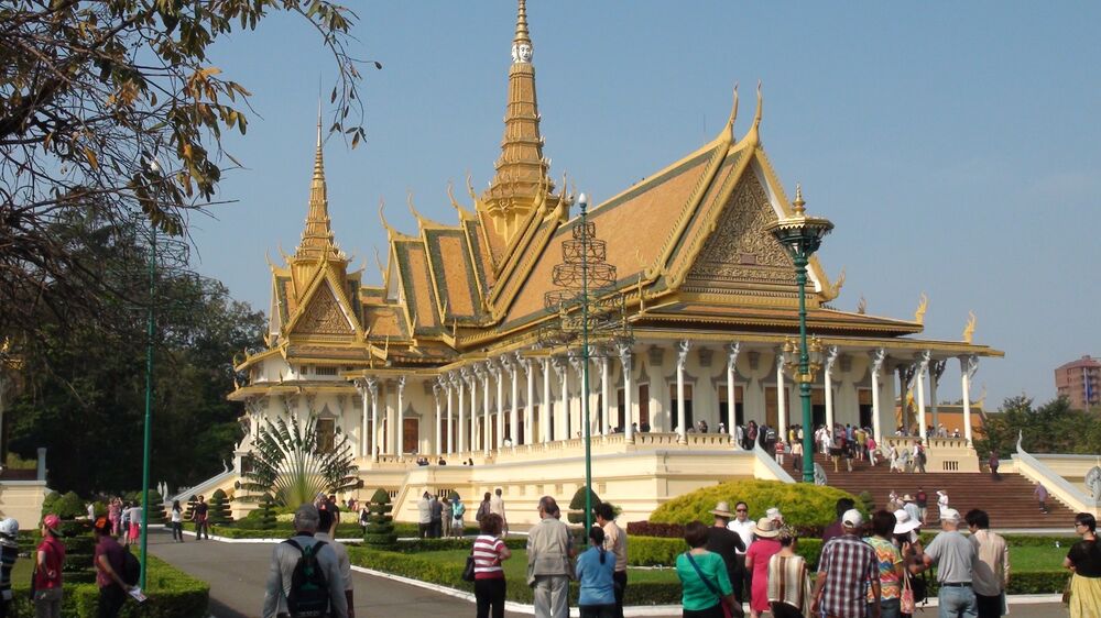 Phnom Penh, Kambodscha - Königspalast