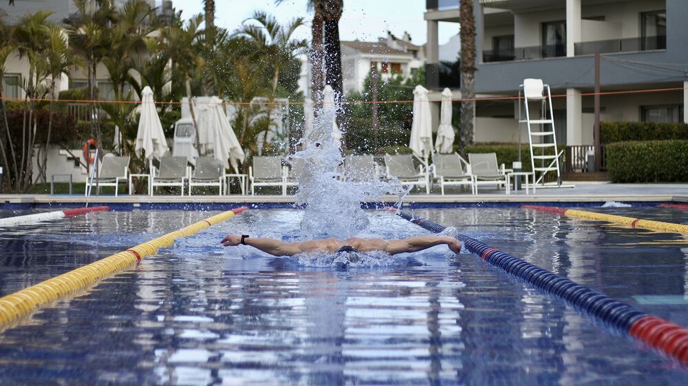 Lukas Meindlhumer - Schwimmtraining