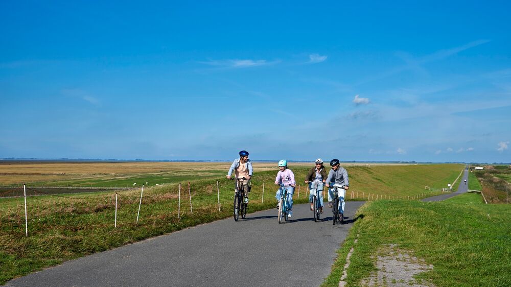 Dithmarschen, Nordsee - Mit dem Rad unterwegs