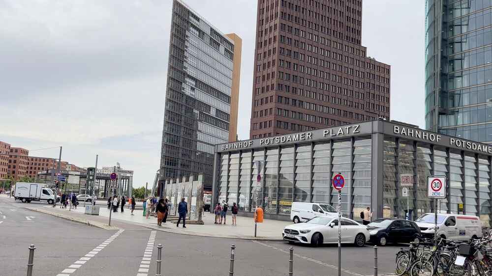 Berliner Mauer - Gedenkstätte Potsdamer Platz