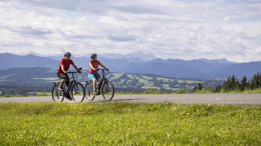 Pfaffenwinkl, Bayern - Radfahrer