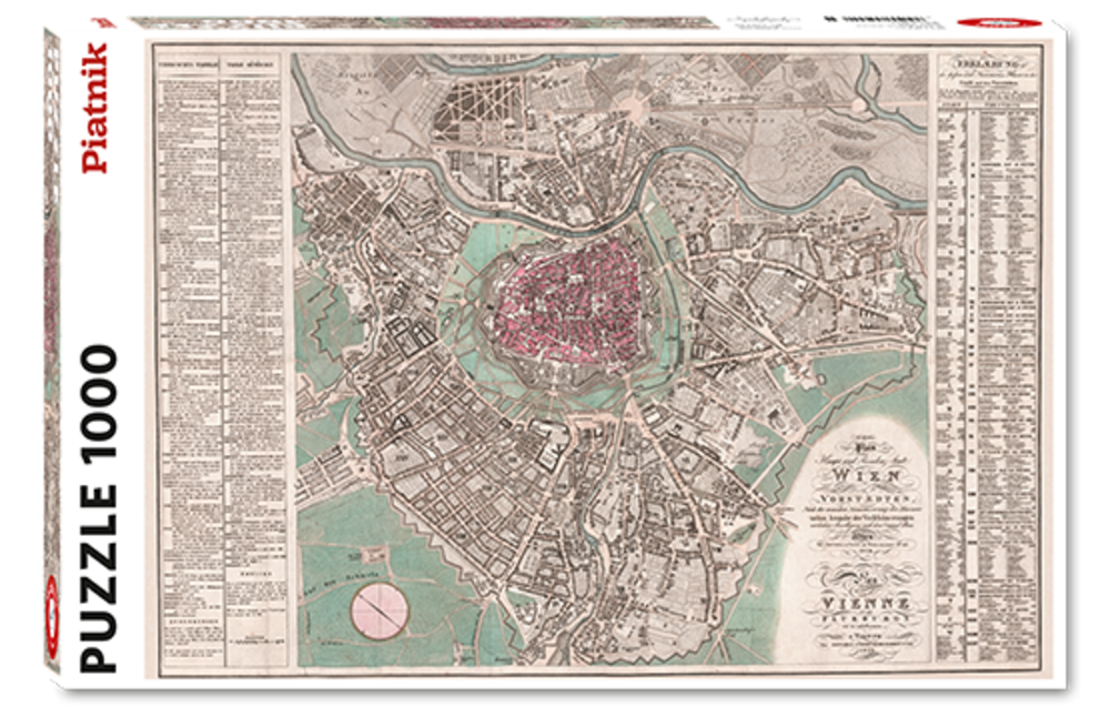 Cover Puzzle Wien um 1824