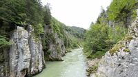 Kaiserwinkl, Tirol - Felsen Entenlochklamm