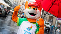 © European Games / Martin Steiger / European Games, Belarus - Maskottchen / Zum Vergrößern auf das Bild klicken