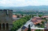 Bojnice, Slowakei - Blick von Burg / Zum Vergrößern auf das Bild klicken